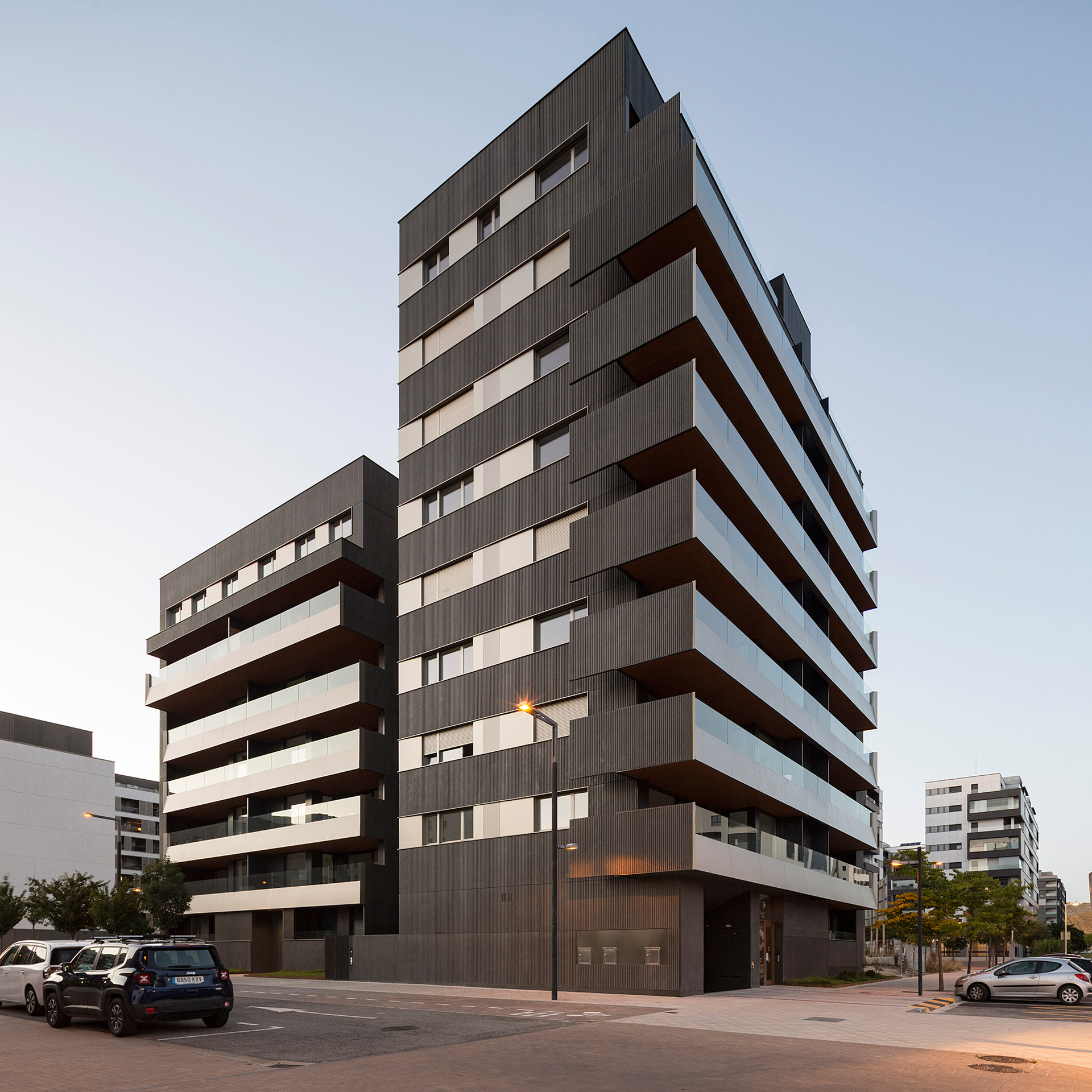 Vista exterior viviendas libres en Lezkairu