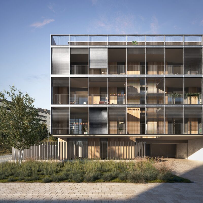 54 viviendas VPPL industrializadas en Mugartea